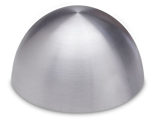 7 Inch Diameter Aluminum Dome
