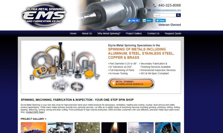 Elyria Metal Spinning and Fab. Co, Inc.