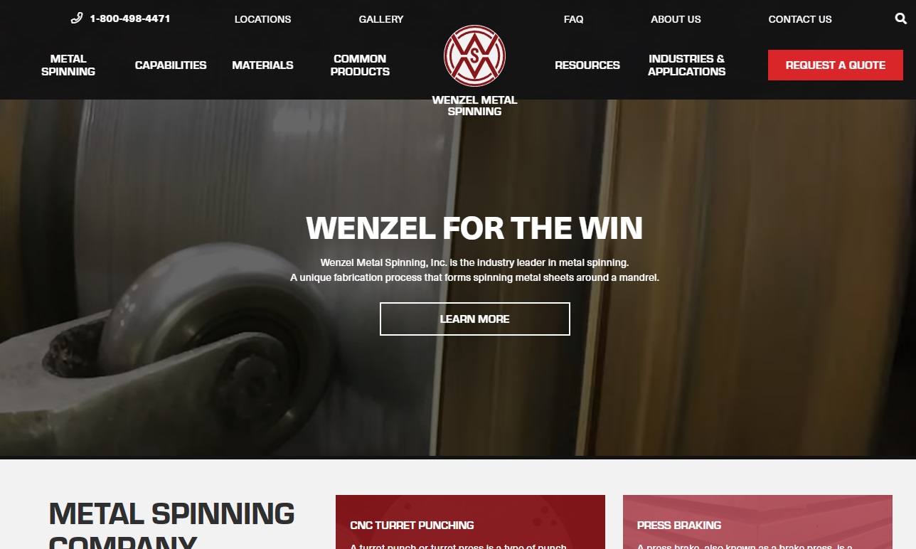 Wenzel Metal Spinning, Inc.