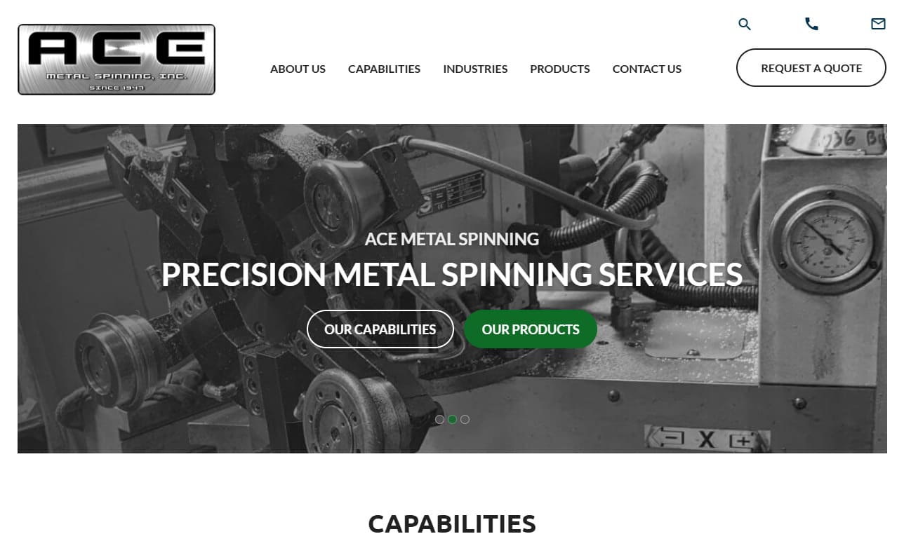 Ace Metal Spinning, Inc. Ace Metal Spinning, Inc.
