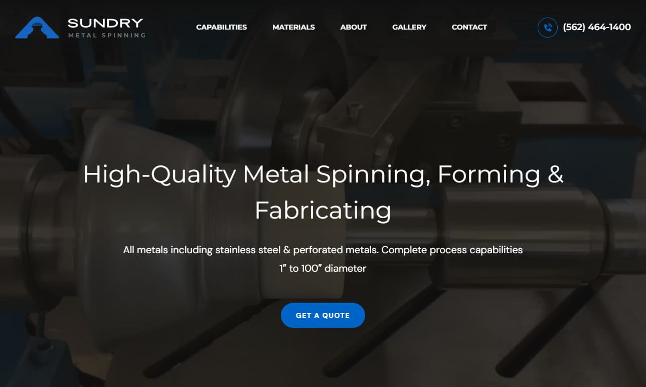 Sundry Metal Spinning Sundry Metal Spinning